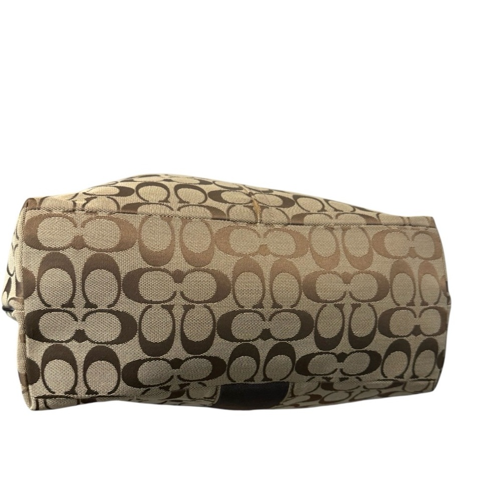 Coach Signature Stripe Drawstring Shoulder Bag - Picture 7 of 8